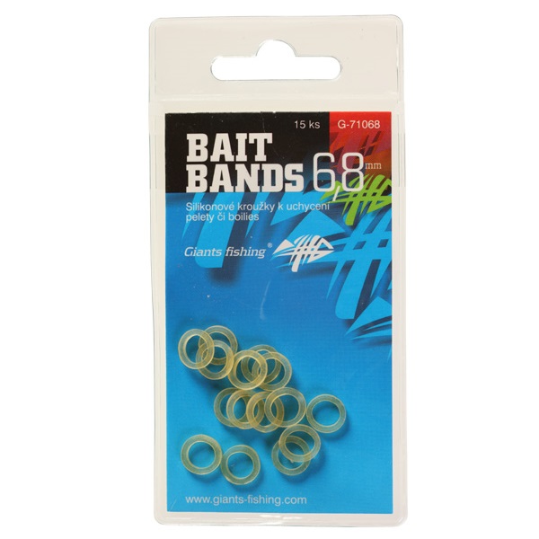 Szilikon karikák Bait Bands 4,8mm / 15pc