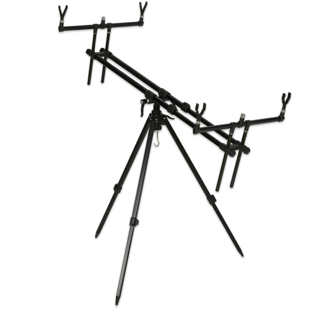 Bottartó állvány  Tripod Army 3 Rods Black