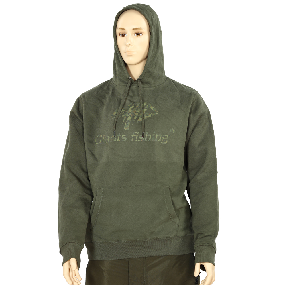 Giants Fishing melegítő felső kapucnival zöld Camo Logo
