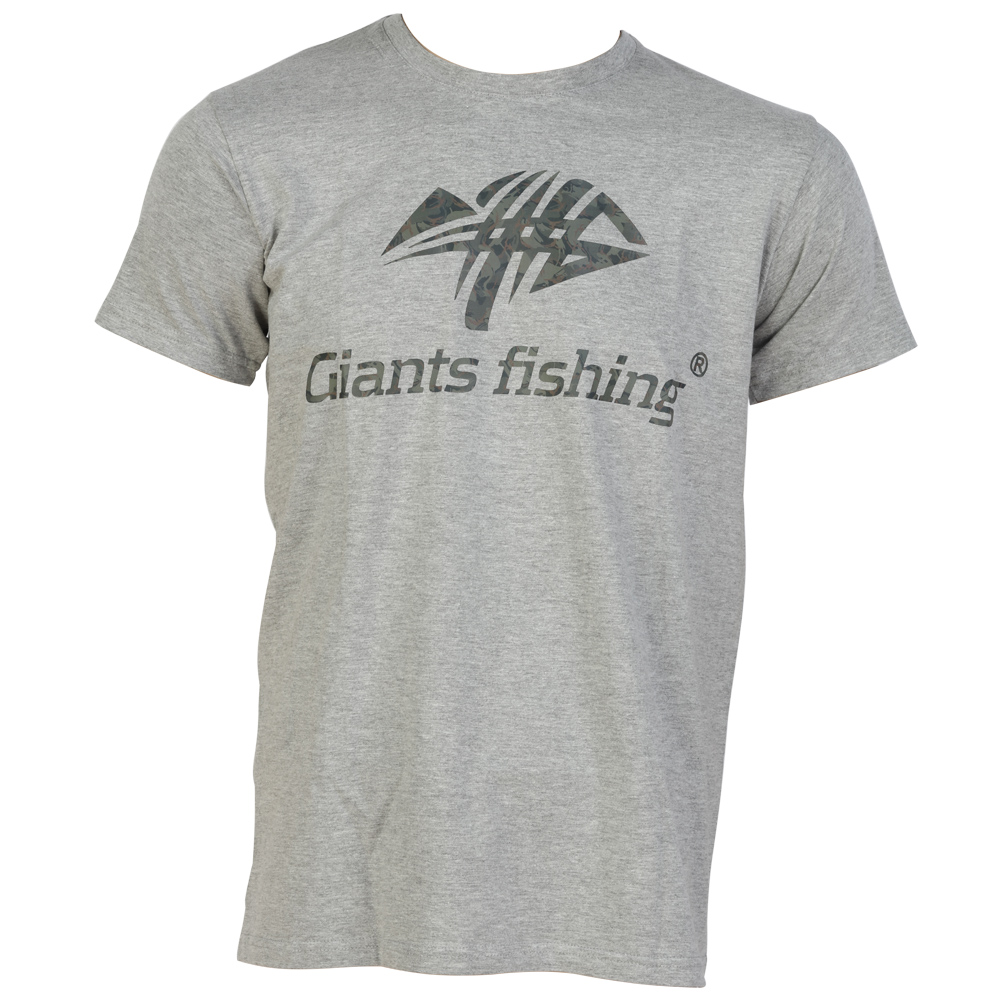 Giants fishing Férfi szürke Camo Logós póló