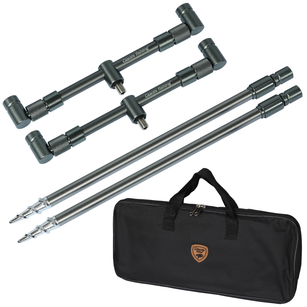 Giants Fishing Gaube Buzzer Bar Set 2 Rods Silver